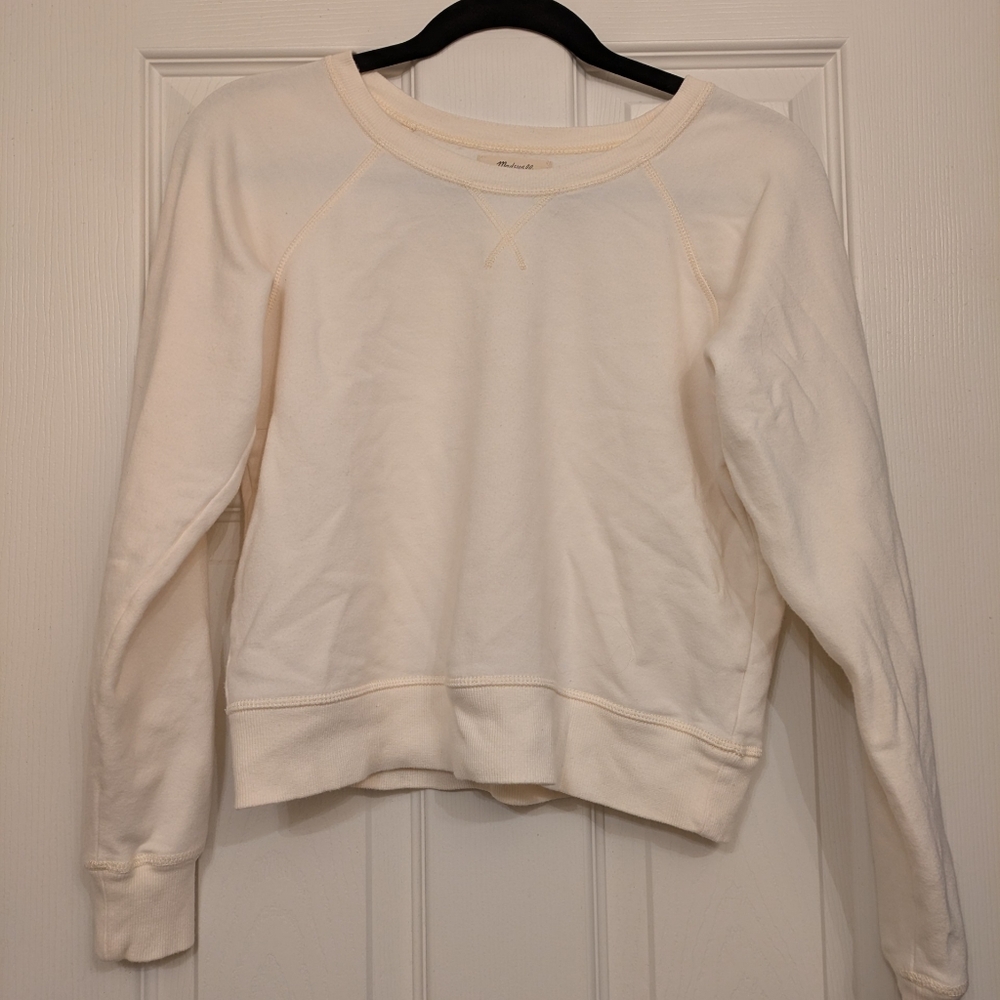 Madewell Cream Sweatshirt